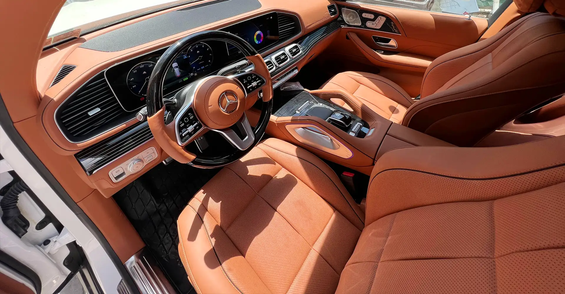 GLS Upgrade Maybach 4-Seater Molding Kit–Bentleys Brown